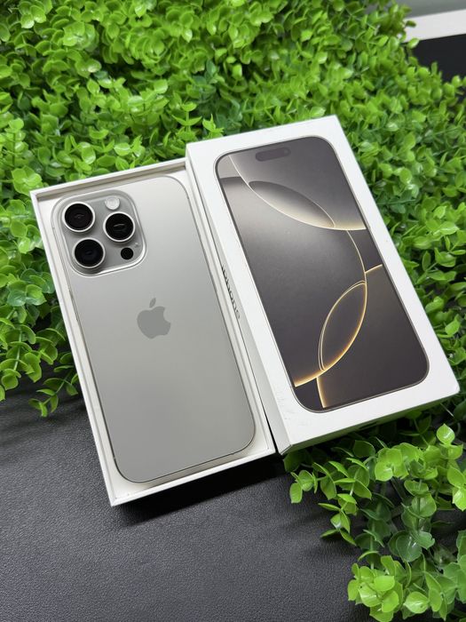 iPhone 16 Pro, 128Gb, Natural Titanium (Neverlock) Айфон 16 Про, #0494