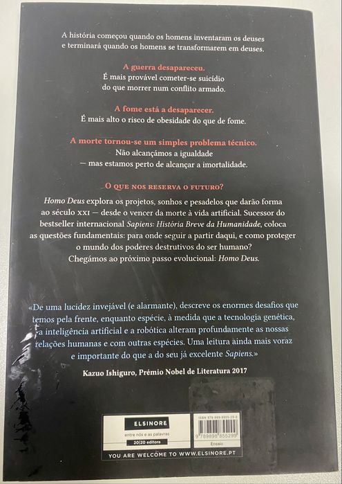 Livro “Homo Deus”