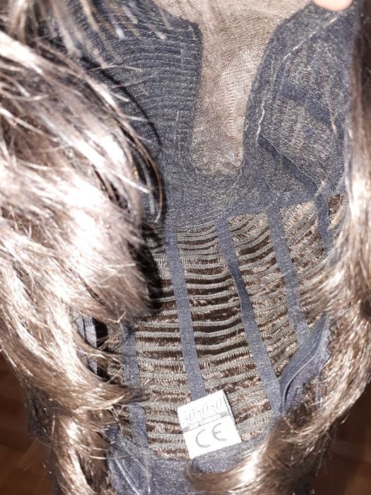 Damska Peruka Ciemny Brąz Krótka