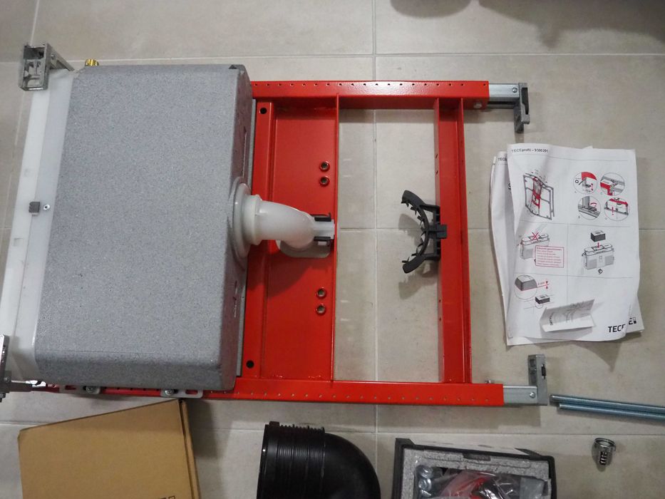 stelaż podtynkowy TECE