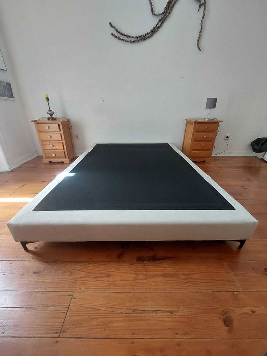 Base estofada - sommier - VARIAS MEDIDAS E CORES - FABRICA