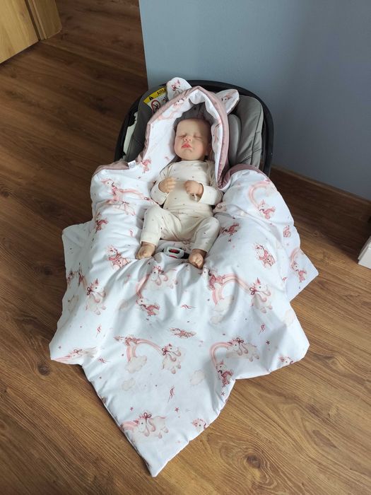 Otulacz do fotelika bawełna premium jesień/zima