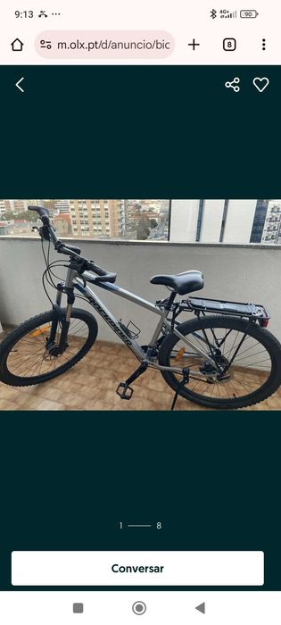Bicicleta Rockrider em óptimo estado