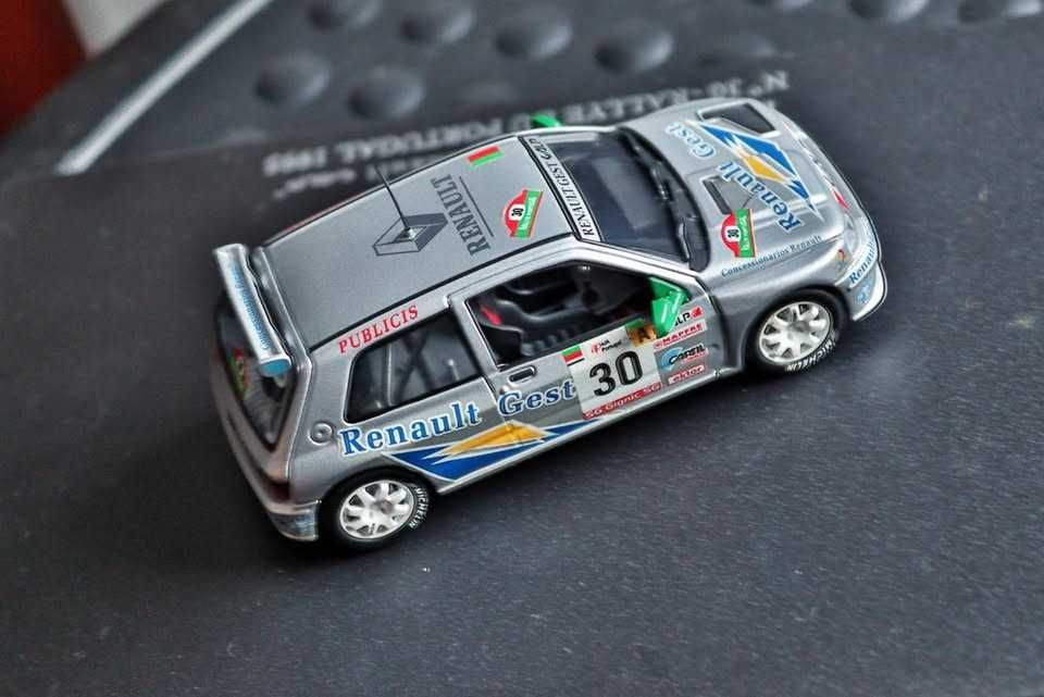 Renault Clio Maxi 1/43 - José Carlos Macedo/Miguel Borges - UH