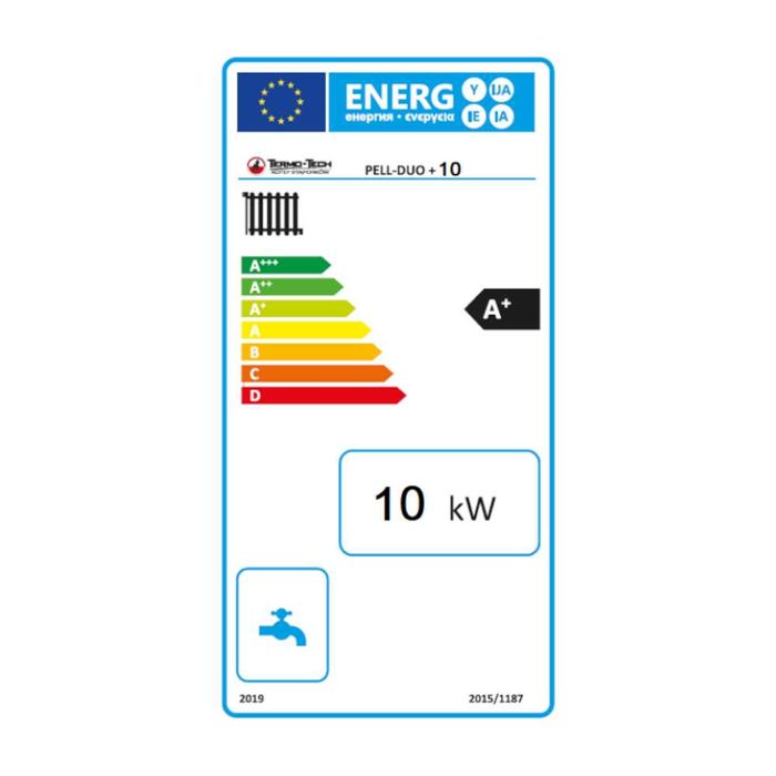 Kocioł termo tech pell duo 10 kW piec na pelet pellet