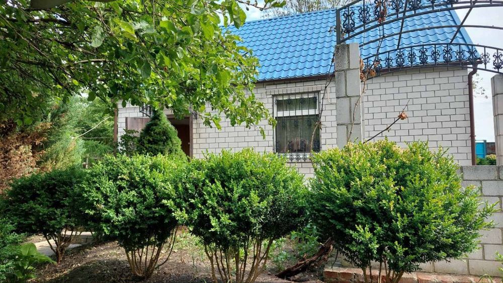 Продам в тихом красивом месте Нововодолажском района  дом  с ставком