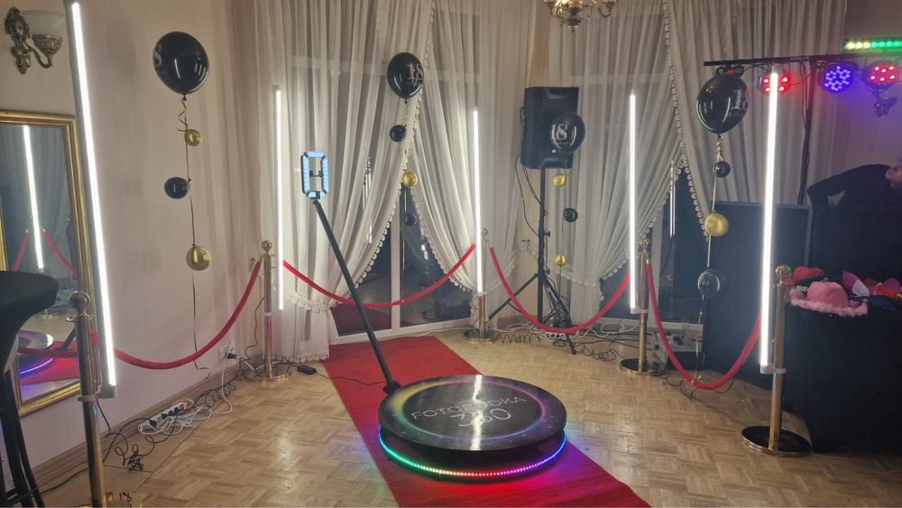 Fotobudka 360 wesele urodziny komunia