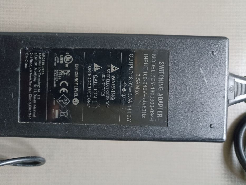 Ładowarka do roweru elektrycznego 48V