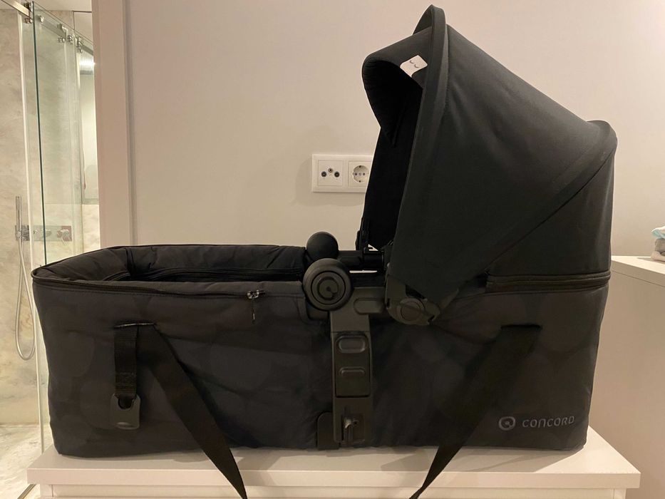 Trio Concord Neo Plus Mobility Set Shadow Black '2019 + ISOFIX - Excelente estado