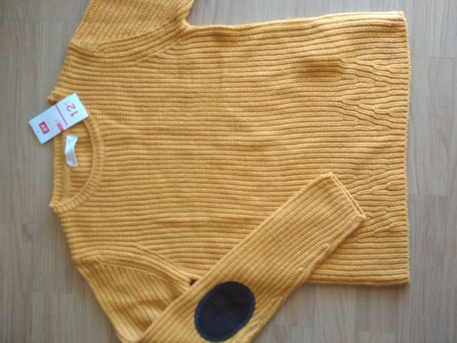 Zippy Yellow Mustard Sweatshirt for Ages 12–14