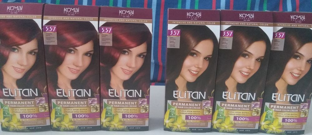 Крем - краска для волос новая.