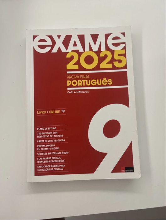 Livros de Exame 2025 - Português e Matemática