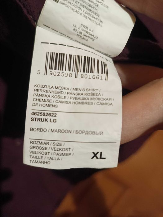 Męska koszula Slim Fit (Diverse / XL)
