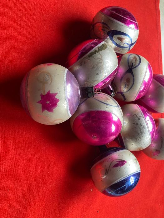Stare bombki szklane