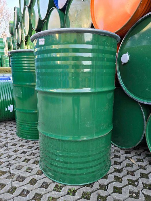 beczka beczki metalowe 200L deszczówka woda po spożywce