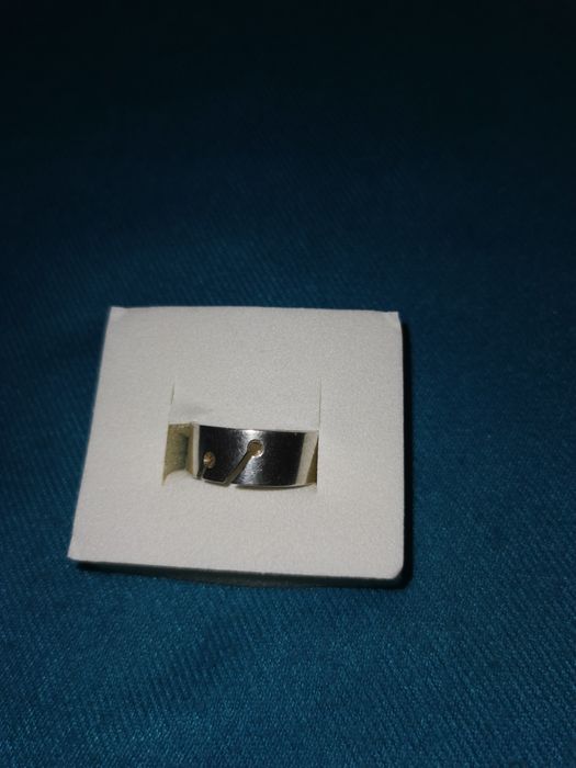 Obrączka gruba średnica 2cm