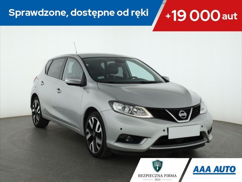 Nissan Pulsar 1.2 DIG-T, Skóra, Navi, Klimatronic, Tempomat, Parktronic,