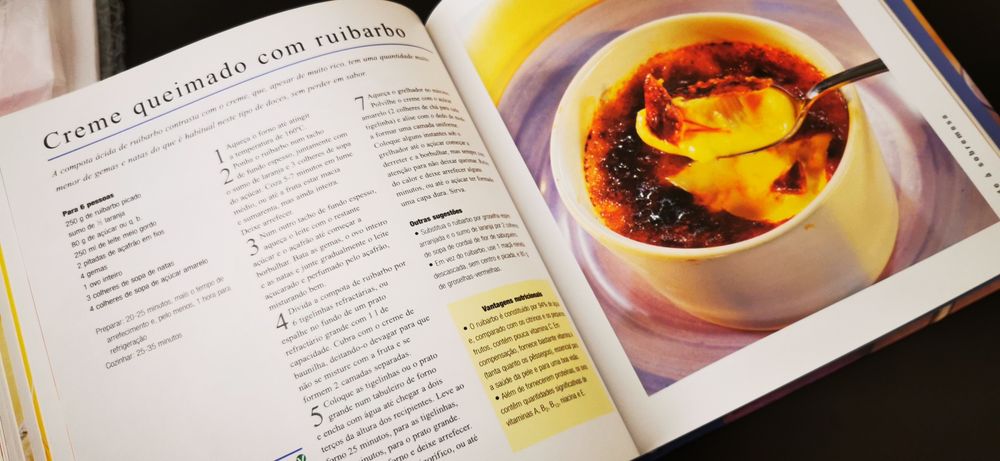 Livro de receitas Fruta e Sobremesas