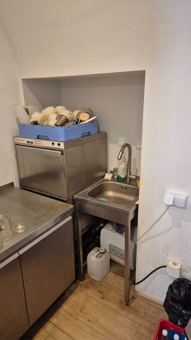 Zmywarko-wyparzarka gastronomiczna Revolution 50×50 + podstawa i 2 kosze