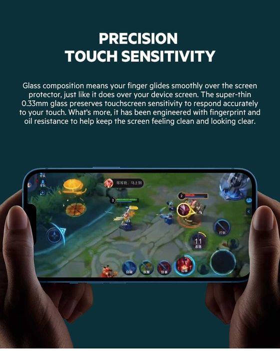3x Pelicula vidro temperado iphone xs