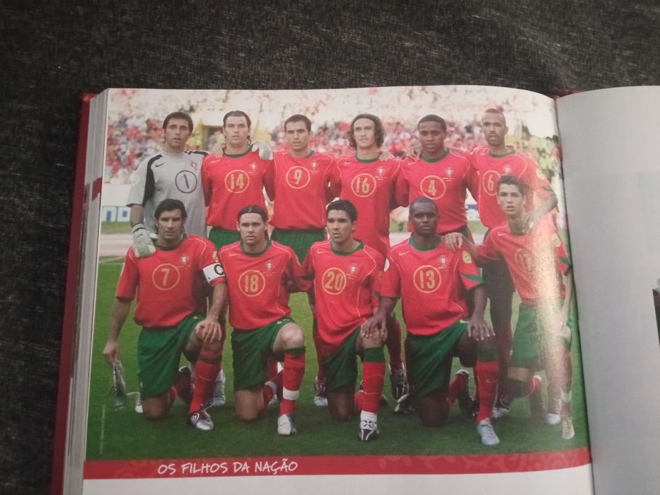 Livro 'O Sonho Comanda a Vida' Euro 2004