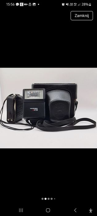 Zenit 11 Black + Helios 44M 58mm f/2 + Leningrad + Hanimex Flash