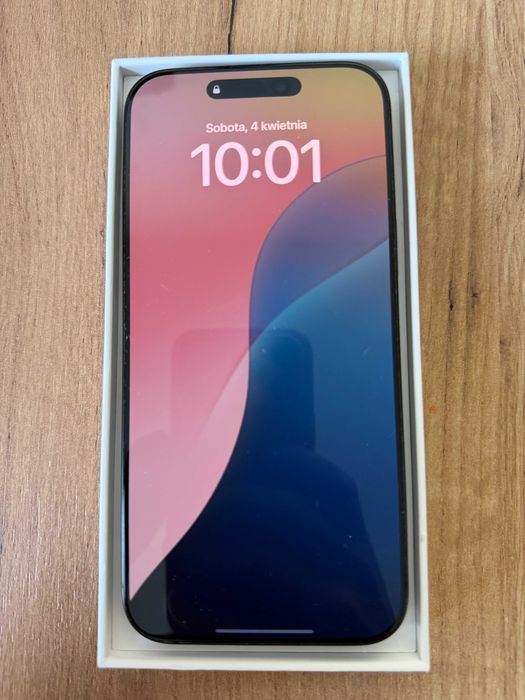 iPhone 16 Pro Max 256GB czarny | bateria 91% | komplet pudełko | bez ładowarki