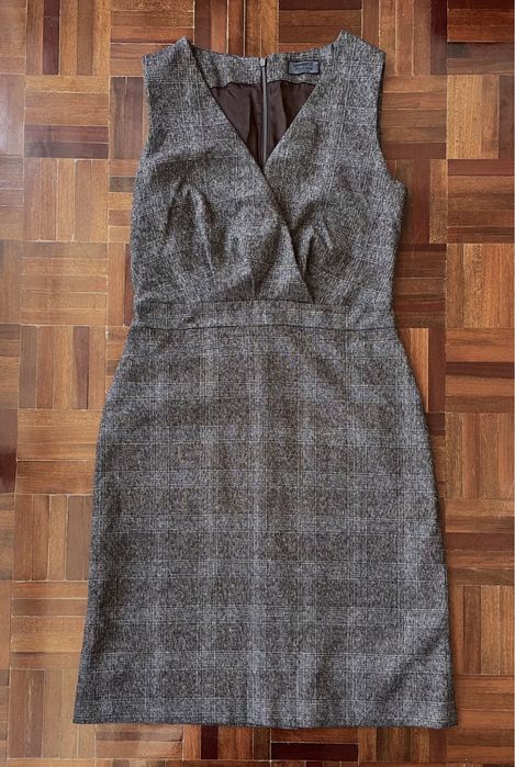 Vestido clássico estilo Tweed (Lanidor, tamanho 36)