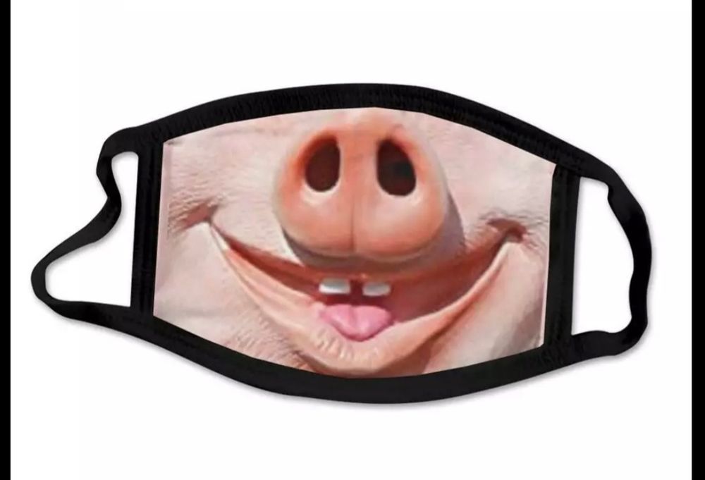 Śmieszne maseczki ochronne