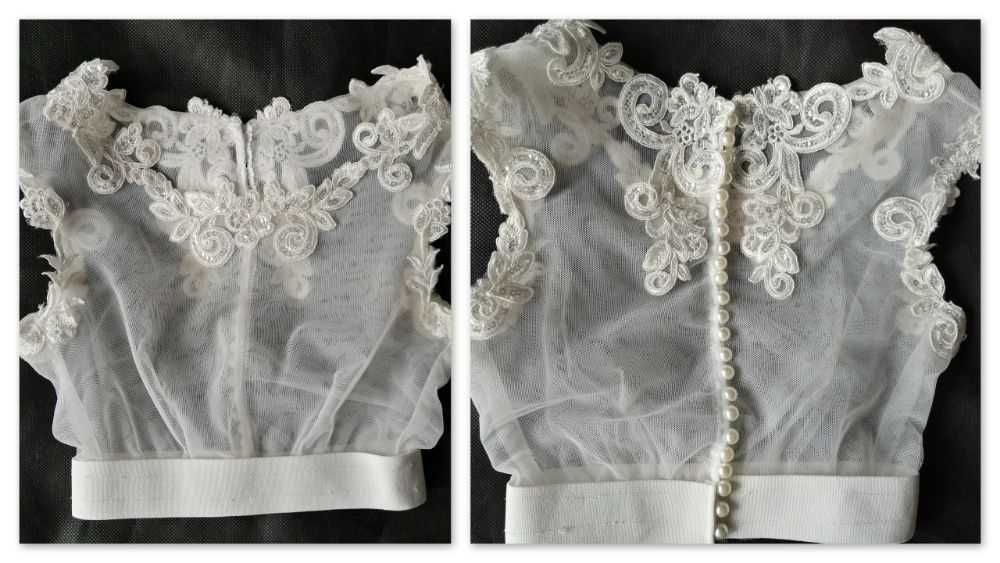 Bolerko ślubne rozmiar 34