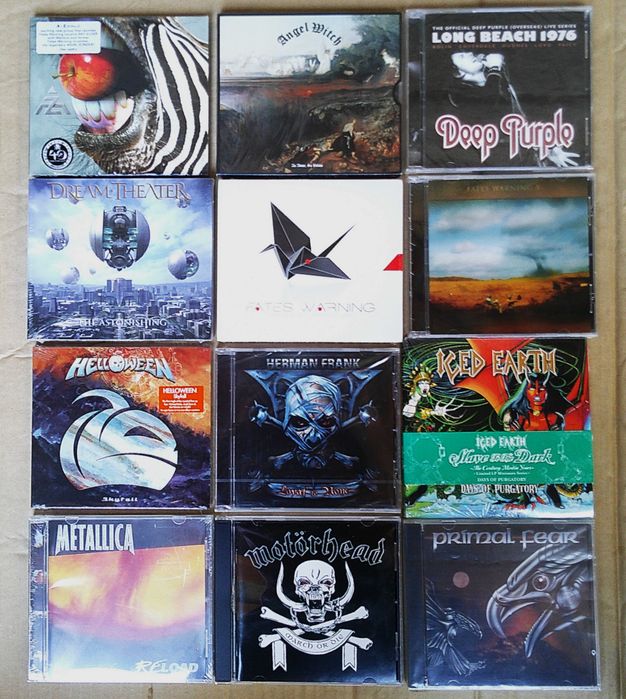 CD's Hard & Metal (Novos/Selados)