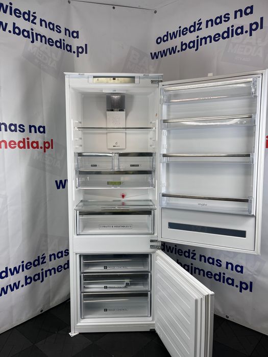 Lodówka-Do Zabudowy Whirlpool  No Frost 193Cm/A++/Dostawa/Gwarancja