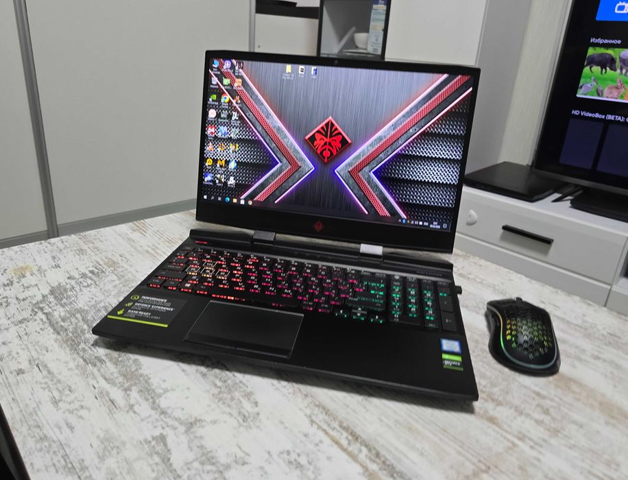 2023г. HP OMEN (Core i5 9-Gen/Nvidia GTX 1650/16GB/SSD 128G+1000GB)