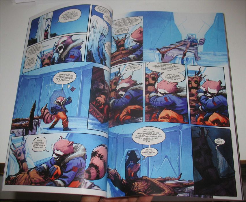 Marvel - Guardiões da Galáxia por Filipe Andrade e Jorge Coelho
