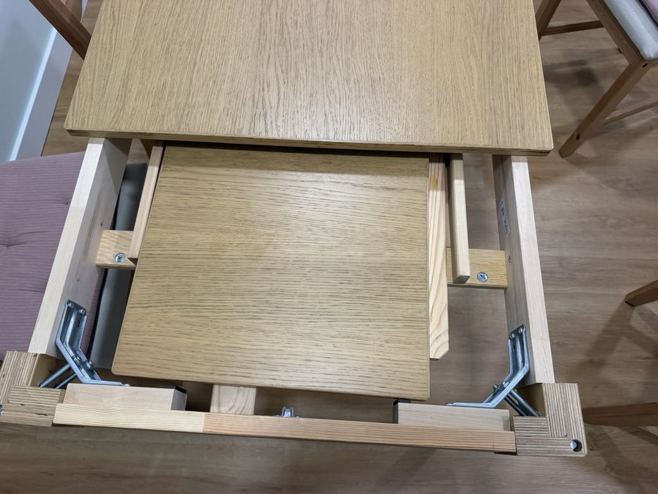Mesa extensível + 4 cadeiras de carvalho - TONSTAD IKEA