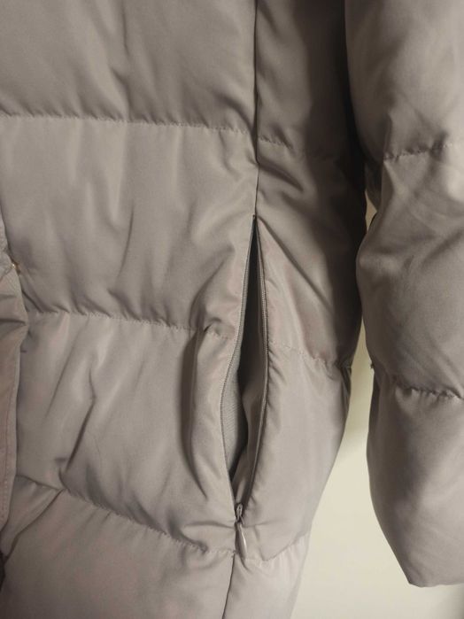 Kurtka oversize M (spokojnie na L/ XL) puch pierze ZEBRA