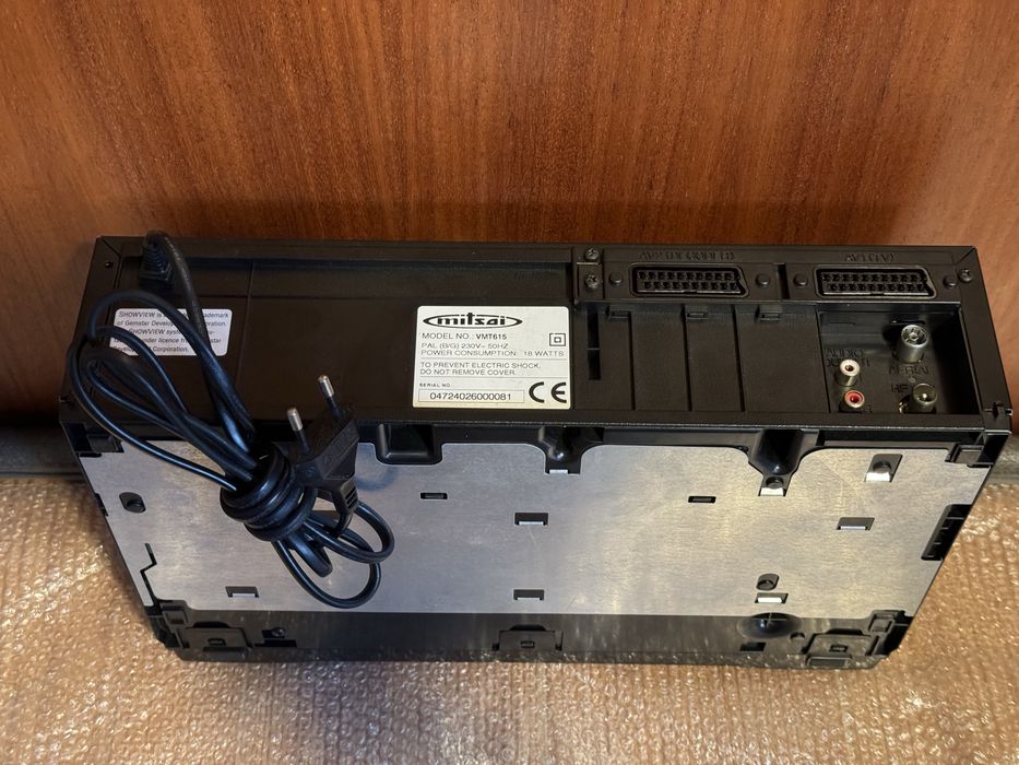 Leitor Gravador VHS MITSAI