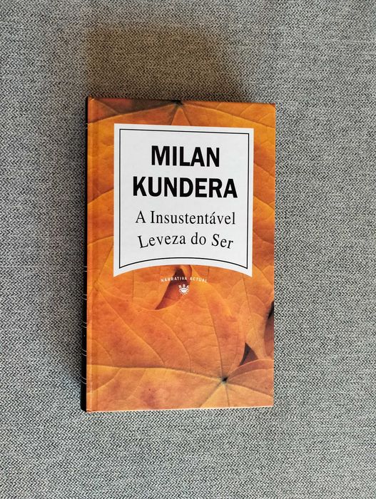 Livro "A insustentável leveza do ser" de Milan Kundera