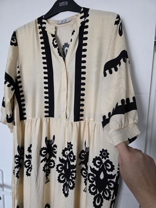 Cudna sukienka boho folk 44 46 komunie wesela
