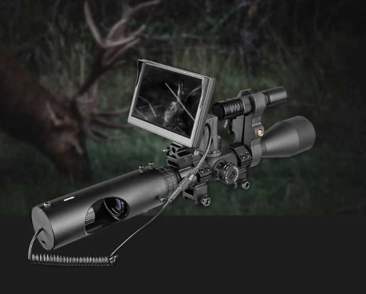 Waterproof Monocular with Display and Night Vision for Telescopic Sighting64354210738562121