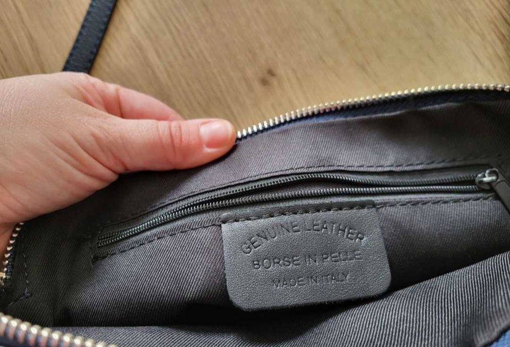 Torebka ze skóry naturalnej