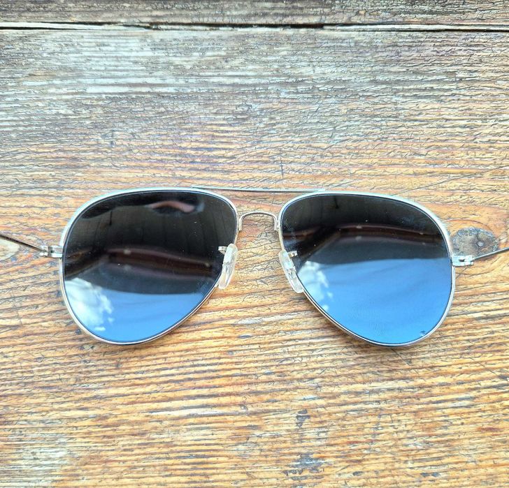 Зеркальные солнцезащитные очки RayBan