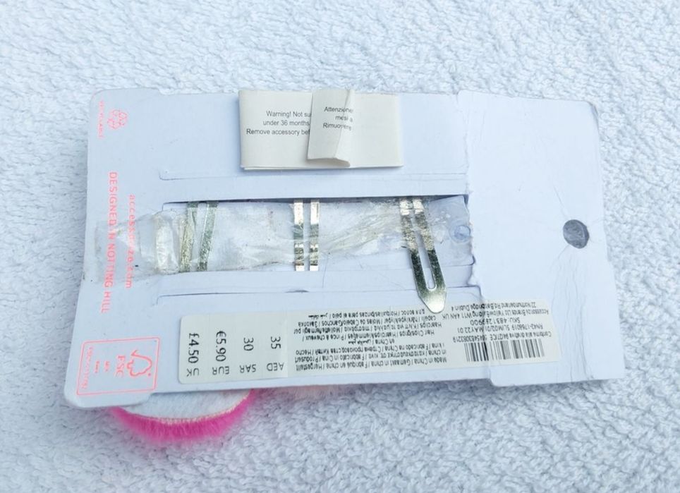 Spinki do włosów  Nowy z metką