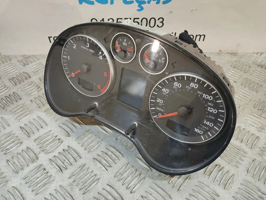 QUADRANTE MOSTRADOR PAINEL INSTRUMENTOS AUDI A3 8P 8P1 FASE II 2