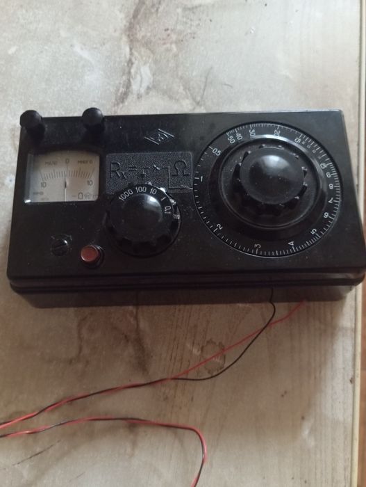 Міст постійного струму (ММВ), індикатор опору