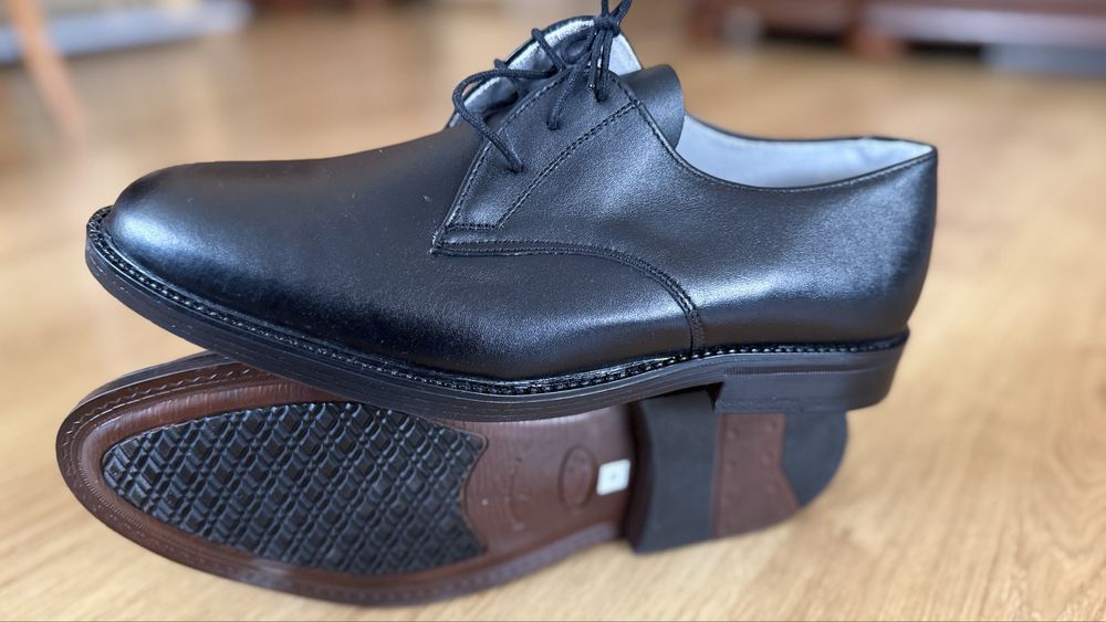 Półbuty skórzane wojskowe