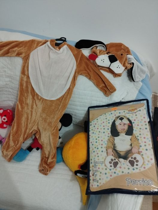 Fato de Carnaval Cão para Bébé