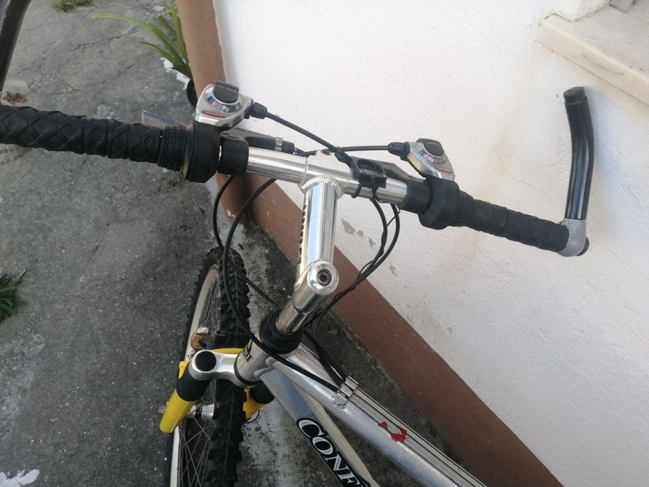 Tenho uma bicicleta usada