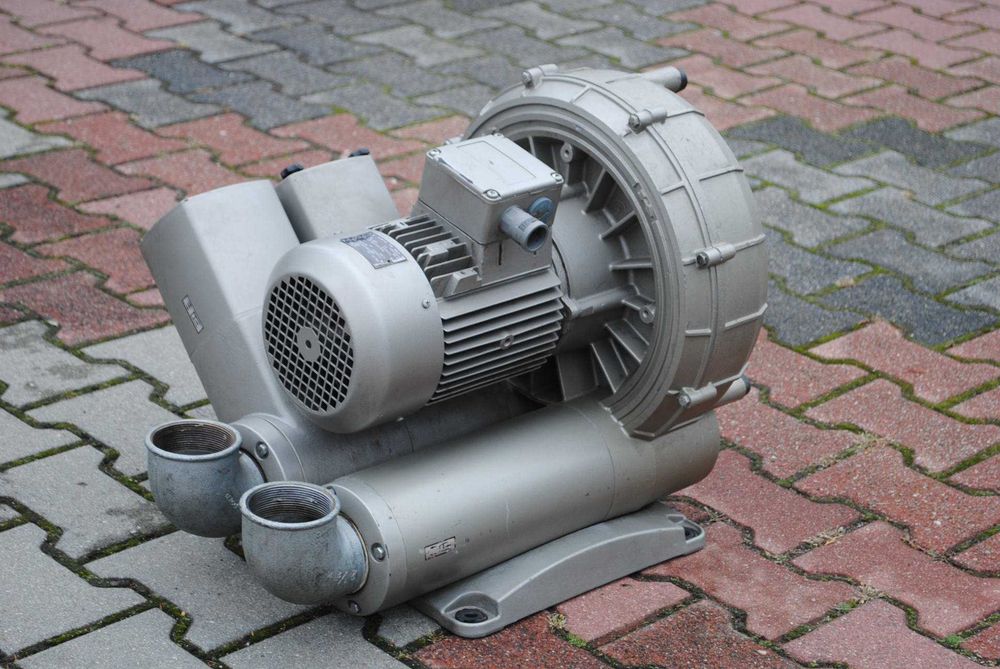Wentylator bocznokanałowy, pompa próżniowa 3kw. BECKER