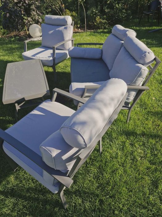 Meble ogrodowe aluminium